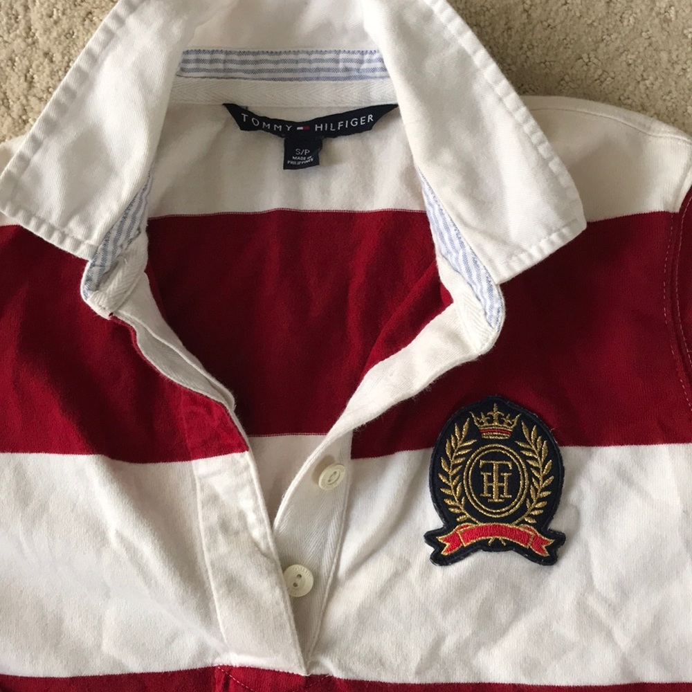 Striped Rugby Polo - Picture 2 of 2